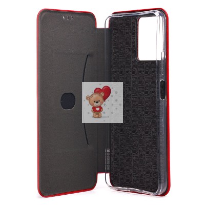 Чехол-книжка для OPPO realme C30 (красный) - BC002
