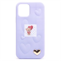 Чехол-накладка для Apple iPhone 12 Pro (голубой) - SC319 Чехол-накладка для Apple iPhone 12 Pro (голубой) - SC319