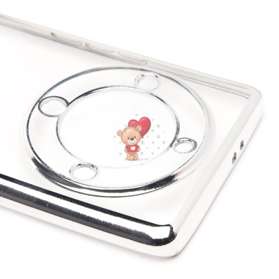 Чехол-накладка для Huawei Honor X9a (серебяный) Activ Pilot