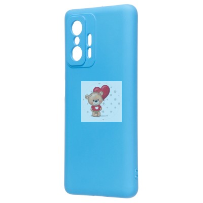 Чехол-накладка для Xiaomi 11T Pro (голубой) Activ Full Original Design Чехол-накладка для Xiaomi 11T Pro (голубой) Activ Full Original Design