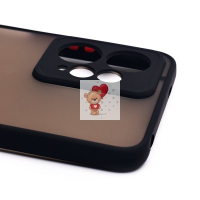 Чехол-накладка для Xiaomi Redmi Note 12 4G (черный) - PC041