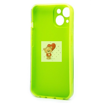 Чехол-накладка для Apple iPhone 14 (светло-зеленый) - SC328 Чехол-накладка для Apple iPhone 14 (светло-зеленый) - SC328