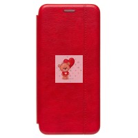 Чехол-книжка для Xiaomi Redmi Note 12S (красный) - BC002
