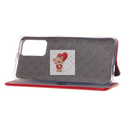 Чехол-книжка для Xiaomi Redmi Note 12S (красный) - BC002