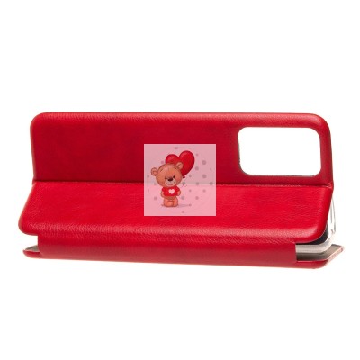 Чехол-книжка для Xiaomi Redmi Note 12S (красный) - BC002