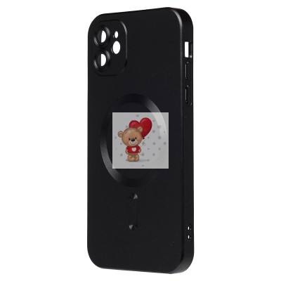 Чехол-накладка для Apple iPhone 11 (черный) - SM020 Matte SafeMag