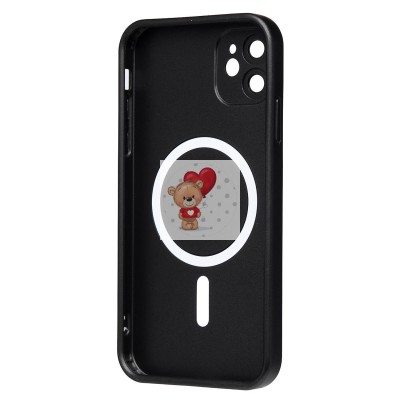 Чехол-накладка для Apple iPhone 11 (черный) - SM020 Matte SafeMag
