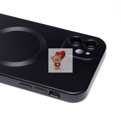 Чехол-накладка для Apple iPhone 11 (черный) - SM020 Matte SafeMag