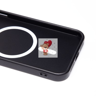 Чехол-накладка для Apple iPhone 11 (черный) - SM020 Matte SafeMag