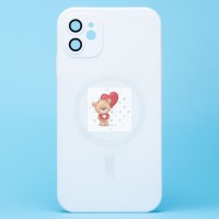 Чехол-накладка для Apple iPhone 11 (белый) SM020 Matte SafeMag