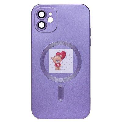Чехол-накладка для Apple iPhone 11 (сиреневый) - SM020 Matte SafeMag