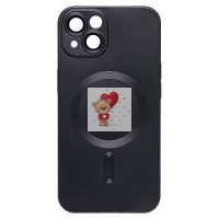 Чехол-накладка для Apple iPhone 13 (черный) SM020 Matte SafeMag