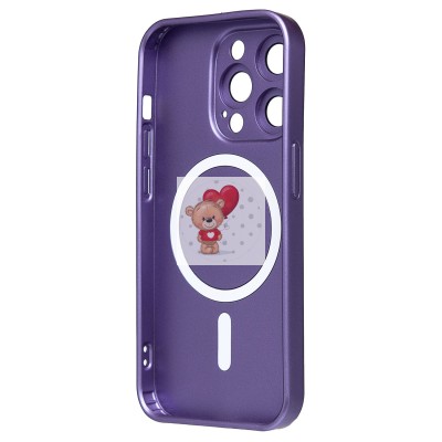 Чехол-накладка для Apple iPhone 14 Pro (фиолетовый) - SM020 Matte SafeMag Чехол-накладка для Apple iPhone 14 Pro (фиолетовый) - SM020 Matte SafeMag