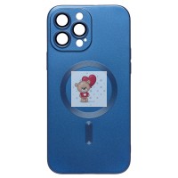 Чехол-накладка для Apple iPhone 13 Pro Max (темно-синий) - SM020 Matte SafeMag Чехол-накладка для Apple iPhone 13 Pro Max (темно-синий) - SM020 Matte SafeMag