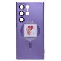 Чехол-накладка для Samsung Galaxy S23 Ultra (сиреневый) - SM020 Matte SafeMag Чехол-накладка для Samsung Galaxy S23 Ultra (сиреневый) - SM020 Matte SafeMag