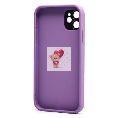 Чехол-накладка для Apple iPhone 11 (сиреневый) - PC084 экокожа Чехол-накладка для Apple iPhone 11 (сиреневый) - PC084 экокожа