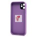 Чехол-накладка для Apple iPhone 11 (сиреневый) - PC084 экокожа Чехол-накладка для Apple iPhone 11 (сиреневый) - PC084 экокожа