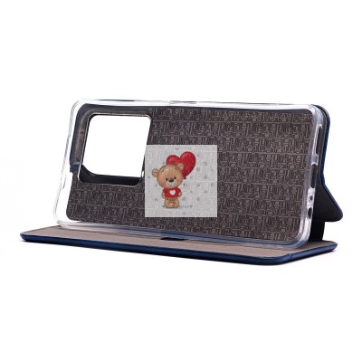 Чехол-книжка для Infinix Note 30 Pro (синий) - BC002 Чехол-книжка для Infinix Note 30 Pro (синий) - BC002