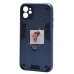 Чехол-накладка для Apple iPhone 11 (синий) - SGP001 противоударный