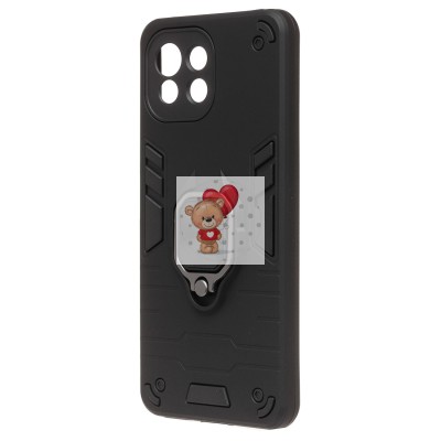 Чехол-накладка для Xiaomi Mi 11 Lite 5G (черный) - SGP001 противоударный Чехол-накладка для Xiaomi Mi 11 Lite 5G (черный) - SGP001 противоударный