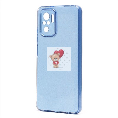 Чехол-накладка для Xiaomi Redmi Note 10S (голубой) - SC328 Чехол-накладка для Xiaomi Redmi Note 10S (голубой) - SC328