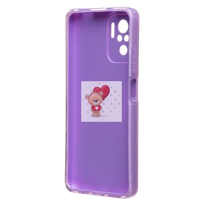 Чехол-накладка для Xiaomi Redmi Note 10 (светло-фиолетовый) - SC328 Чехол-накладка для Xiaomi Redmi Note 10 (светло-фиолетовый) - SC328