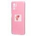 Чехол-накладка для Xiaomi Redmi Note 10S (светло-розовый) - SC328