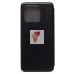 Чехол-книжка для Xiaomi Poco C55 (черный) - BC002