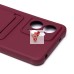 Чехол-накладка для Xiaomi Redmi Note 12 4G (бордовый) - SC304 с картхолдером Чехол-накладка для Xiaomi Redmi Note 12 4G (бордовый) - SC304 с картхолдером