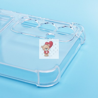 Чехол-накладка для Samsung A546 Galaxy A54 (прозрачный) - SC276 с картхолдером