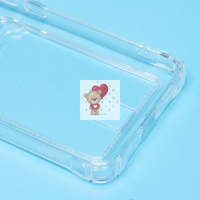 Чехол-накладка для Samsung A536 Galaxy A53 5G (прозрачный) - SC276 с картхолдером