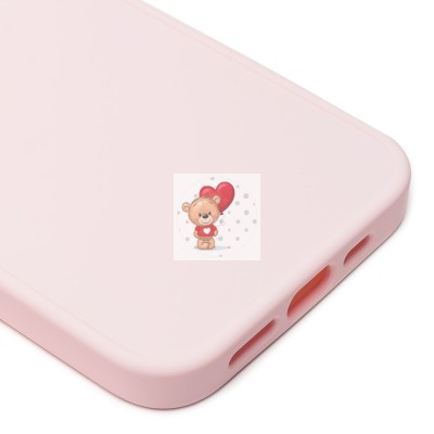 Чехол-накладка для Apple iPhone 13 (светло-розовый) - SC311