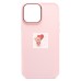 Чехол-накладка для Apple iPhone 13 Pro Max (светло-розовый) - SC311