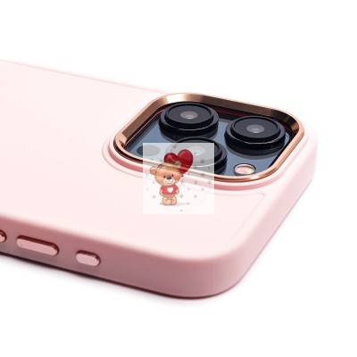 Чехол-накладка для Apple iPhone 15 Pro Max (светло-розовый) - SC311