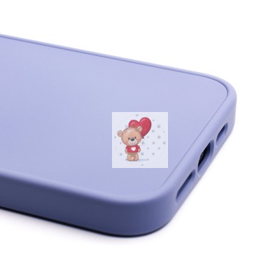 Чехол-накладка для Apple iPhone 15 Pro Max (светло-фиолетовый) - SC311