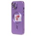 Чехол-накладка для Apple iPhone 15 (сиреневый) - SM020 Matte SafeMag