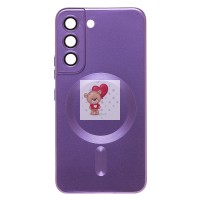 Чехол-накладка для Samsung S901 Galaxy S22 (сиреневый) - SM020 Matte SafeMag Чехол-накладка для Samsung S901 Galaxy S22 (сиреневый) - SM020 Matte SafeMag