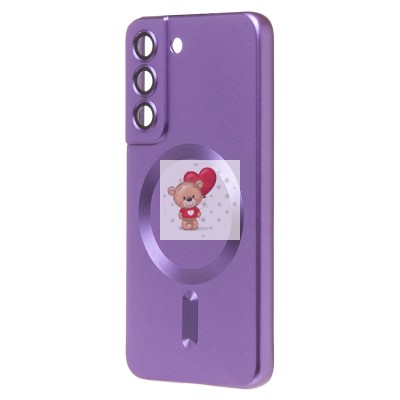 Чехол-накладка для Samsung S901 Galaxy S22 (сиреневый) - SM020 Matte SafeMag Чехол-накладка для Samsung S901 Galaxy S22 (сиреневый) - SM020 Matte SafeMag