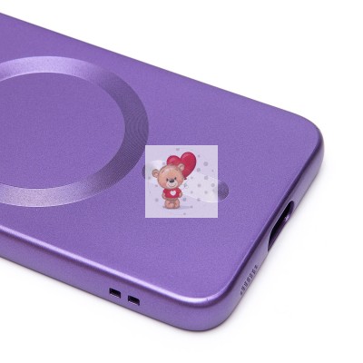 Чехол-накладка для Samsung S901 Galaxy S22 (сиреневый) - SM020 Matte SafeMag Чехол-накладка для Samsung S901 Galaxy S22 (сиреневый) - SM020 Matte SafeMag