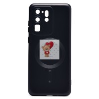 Чехол-накладка для Samsung G988 Galaxy S20 Ultra (черный) - SM020 Matte SafeMag