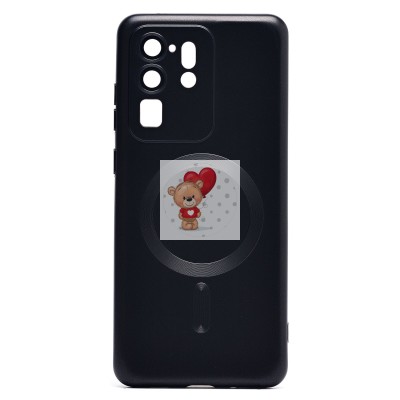 Чехол-накладка для Samsung G988 Galaxy S20 Ultra (черный) - SM020 Matte SafeMag Чехол-накладка для Samsung G988 Galaxy S20 Ultra (черный) - SM020 Matte SafeMag