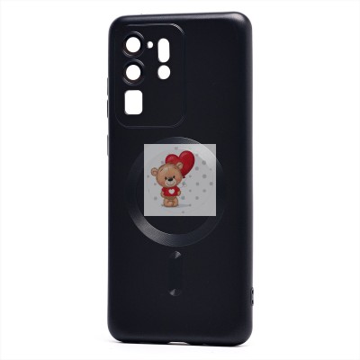 Чехол-накладка для Samsung G988 Galaxy S20 Ultra (черный) - SM020 Matte SafeMag