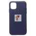 Чехол-накладка для Apple iPhone 11 (темно-синий) Activ Full Original Design