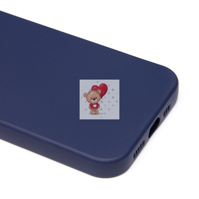 Чехол-накладка для Apple iPhone 12 (темно-синий) Activ Full Original Design