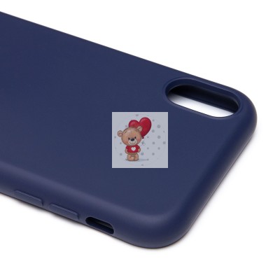 Чехол-накладка для Apple iPhone XR (темно-синий) Activ Full Original Design Чехол-накладка для Apple iPhone XR (темно-синий) Activ Full Original Design