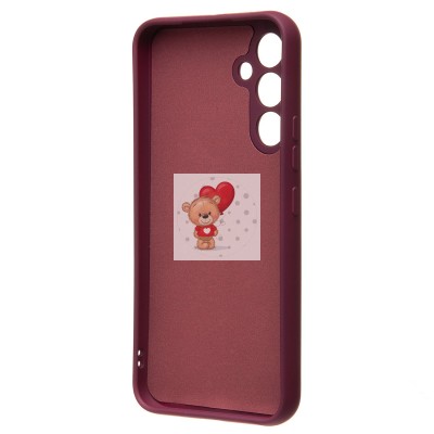 Чехол-накладка для Samsung A546 Galaxy A54 (бордовый) Activ Full Original Design