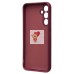 Чехол-накладка для Samsung A546 Galaxy A54 (бордовый) Activ Full Original Design