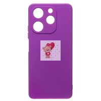 Чехол-накладка для Tecno Spark 10 Pro (фиолетовый) Activ Full Original Design Чехол-накладка для Tecno Spark 10 Pro (фиолетовый) Activ Full Original Design