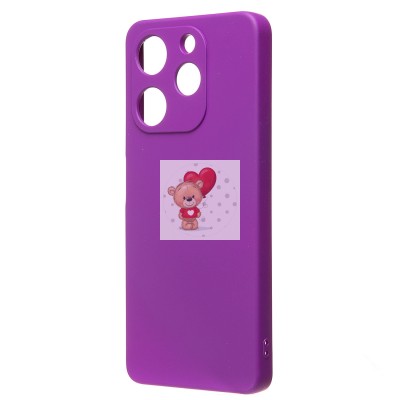 Чехол-накладка для Tecno Spark 10 Pro (фиолетовый) Activ Full Original Design Чехол-накладка для Tecno Spark 10 Pro (фиолетовый) Activ Full Original Design