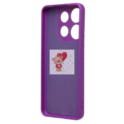 Чехол-накладка для Tecno Spark Go (фиолетовый) Activ Full Original Design Чехол-накладка для Tecno Spark Go (фиолетовый) Activ Full Original Design